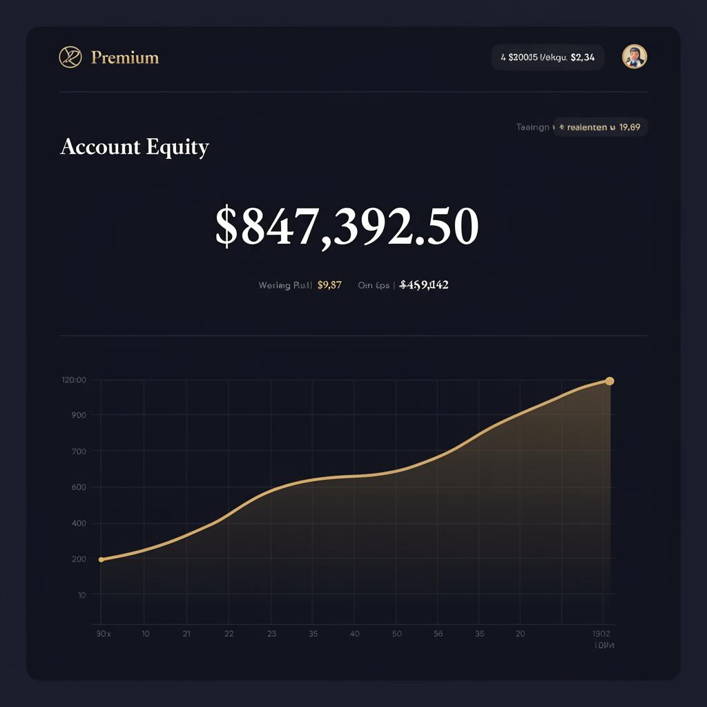 $847,392.50 account equity